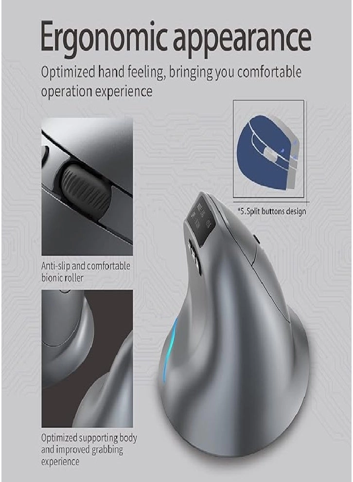 F-26C Ergonomic Vertical Mouse - Wireless