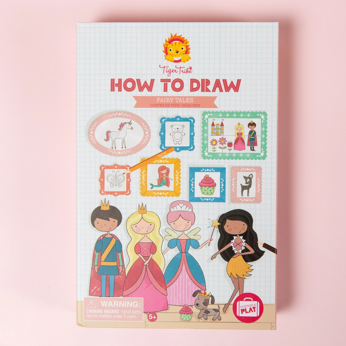 How to Draw Fairy tales - color pencils, pencil sharpener and eraser