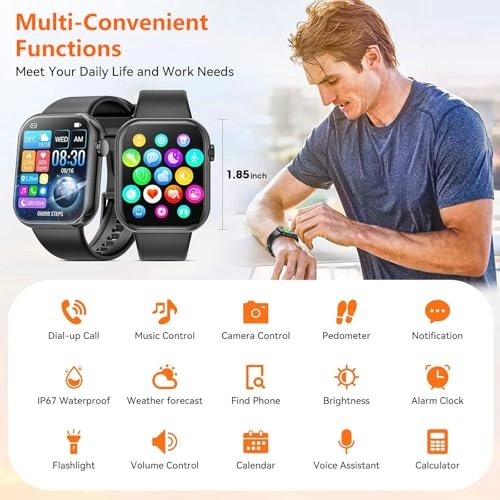 Smart Watch - 1.85" GPS
