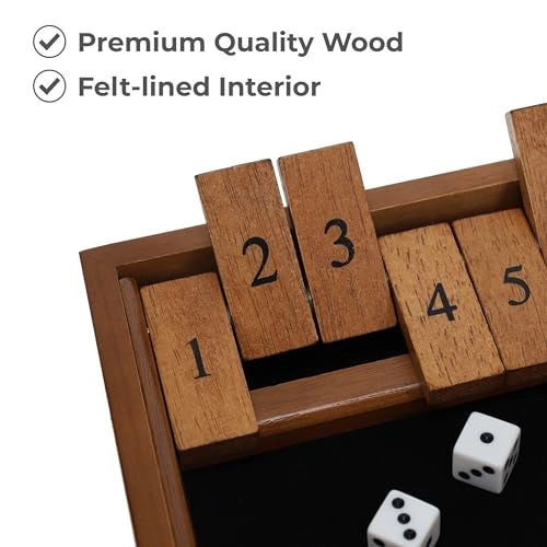 Shut The Box - Walnut Stain