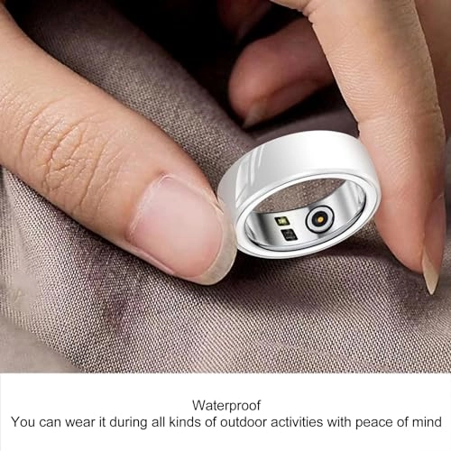 Smart Ring Health Tracker - IPX8 Waterproof 20mah Approx. 7 Days