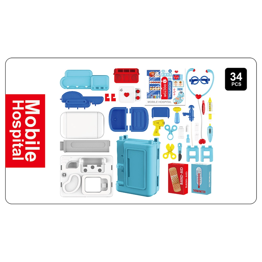 4-in-1 Doctor Set Trolley Case (BTG-BTG024641)