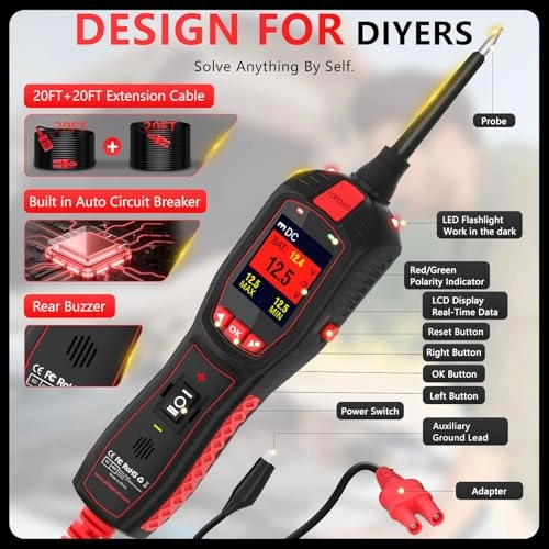 P150 - 6V to 30V Electric Car Tester