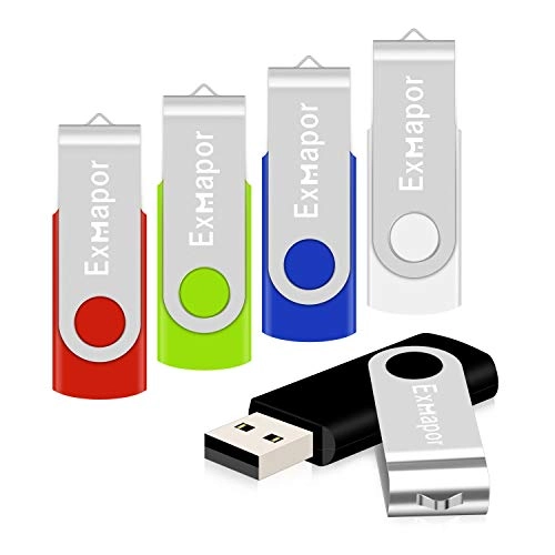 USB 2.0 Flash Drive Swivel Thumb Drive - USB 2.0 4GB
