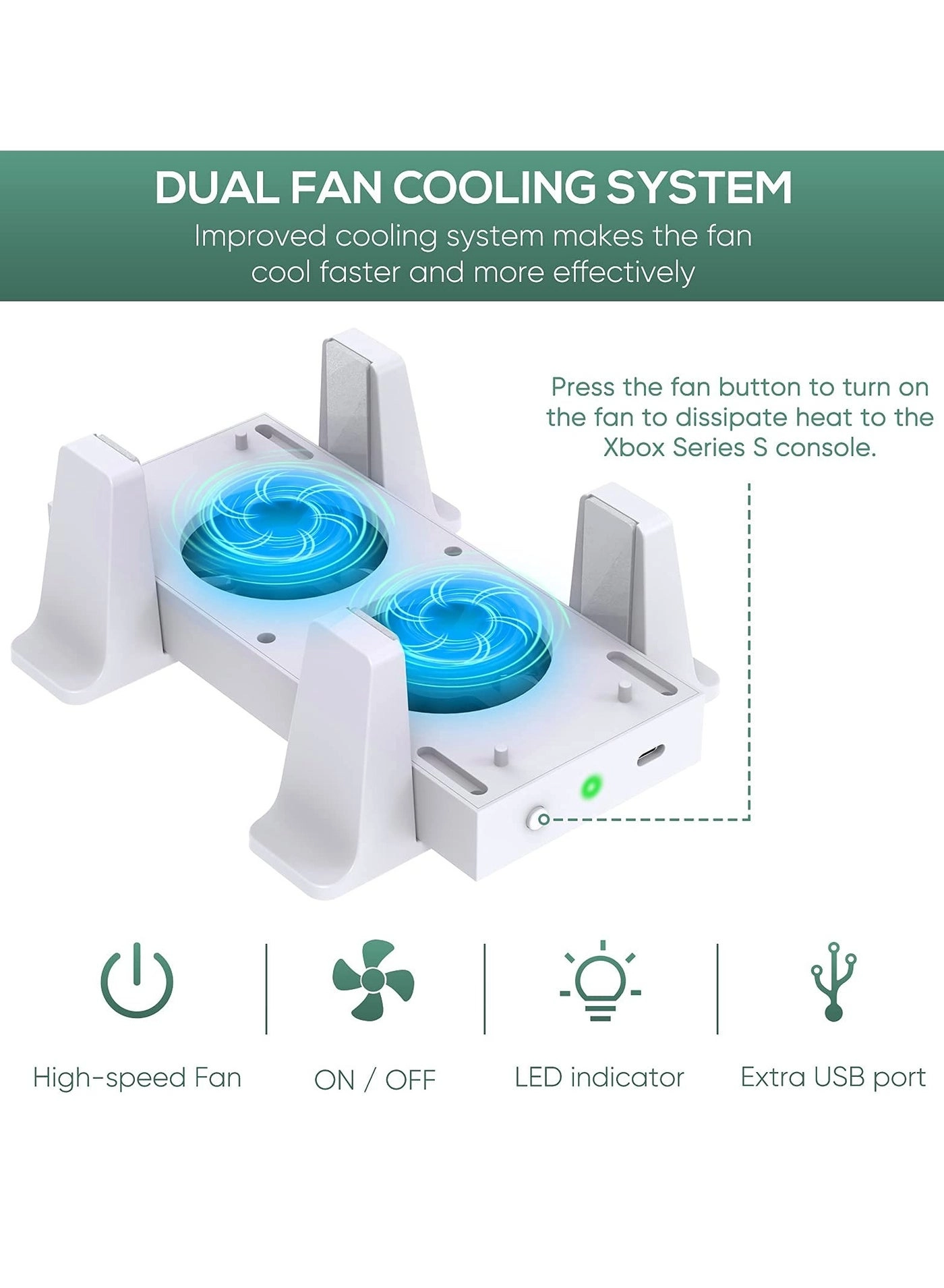 Cooling Fan Mount - Dual
