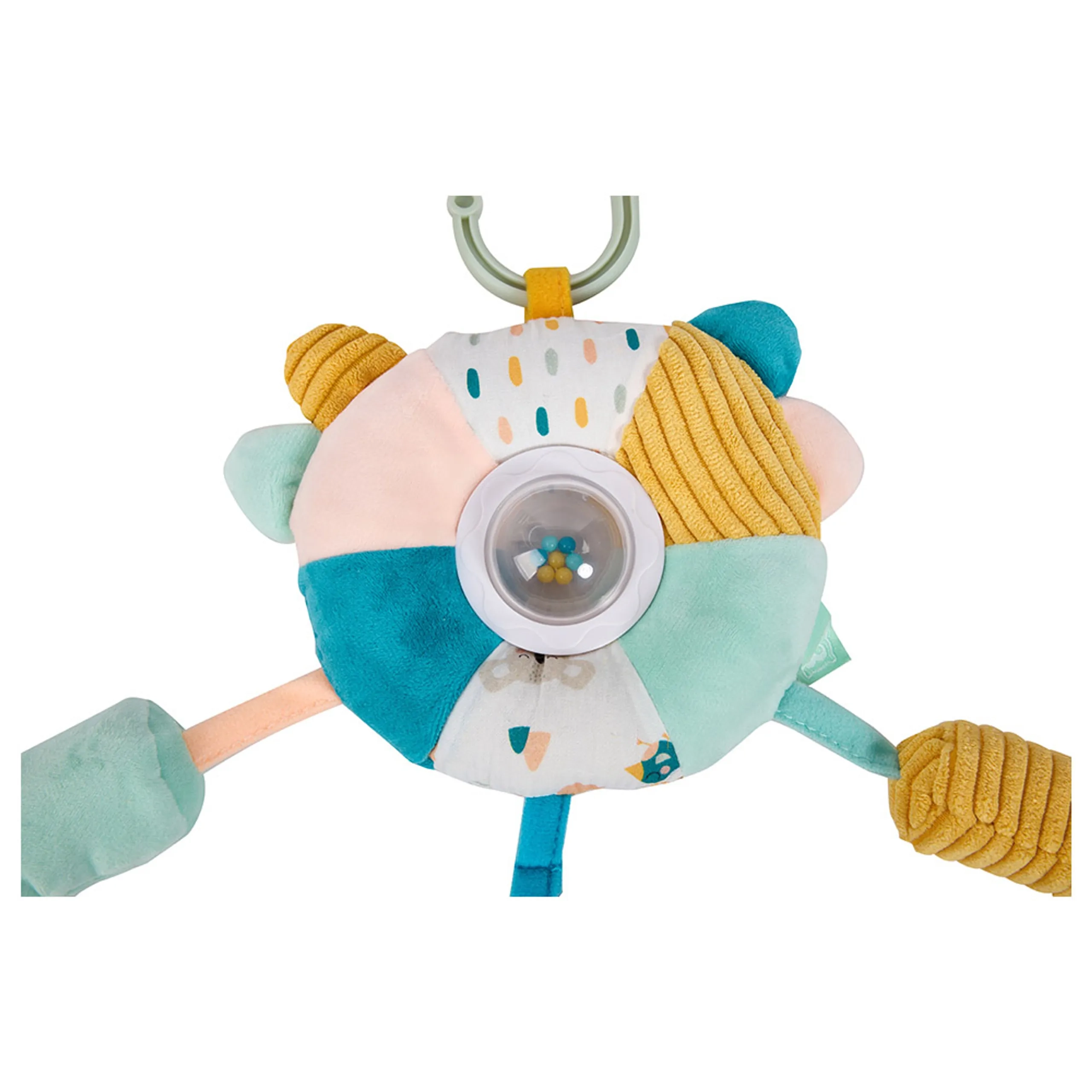 Cucu - Polyester, cotton and other fibers with plastic materials.