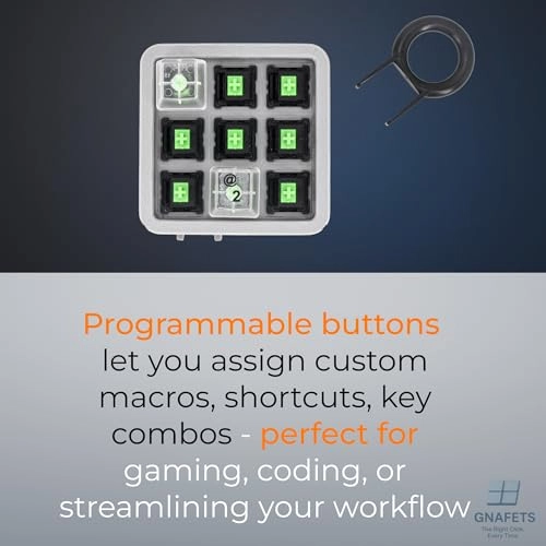 9-Key Programmable Macro Pad - Wired