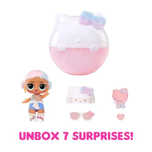 Crystal Cutie Doll - Hello Kitty 50th Anniversary Limited Edition 7 Surprises Ages 3+