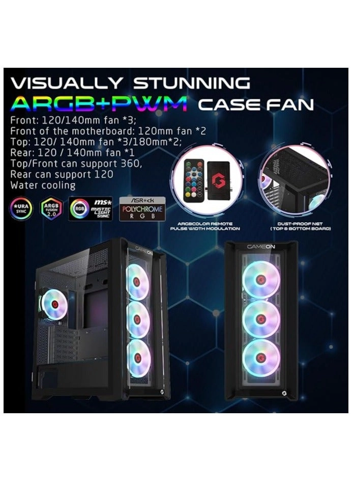 Vortex Midnight Series - Mid Tower