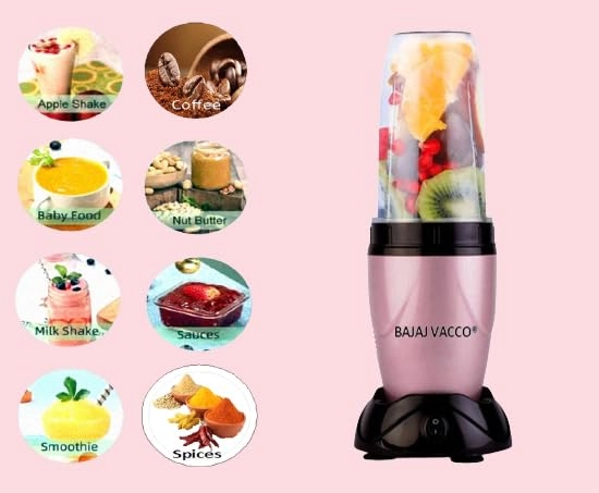 Master Chef 1 - Nutri Blender Mixer Grinder Rose Gold