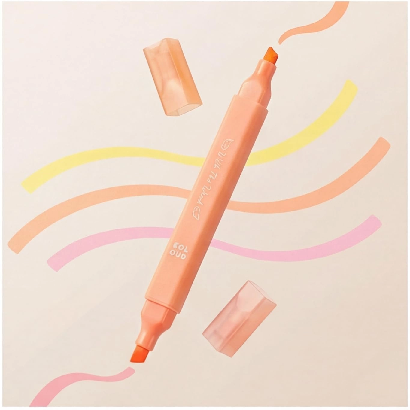 Highlighter 01 - Multicolored Chisel