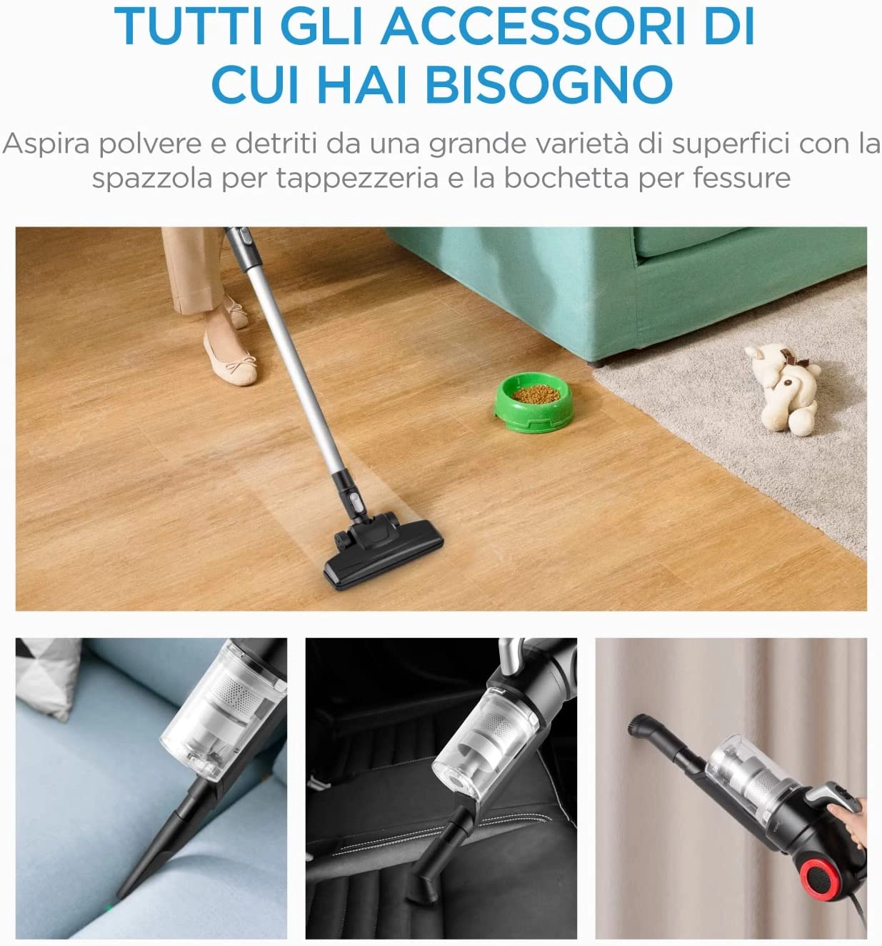 2-In-1 Corded Upright Vacuum Cleaner (EE-20S)