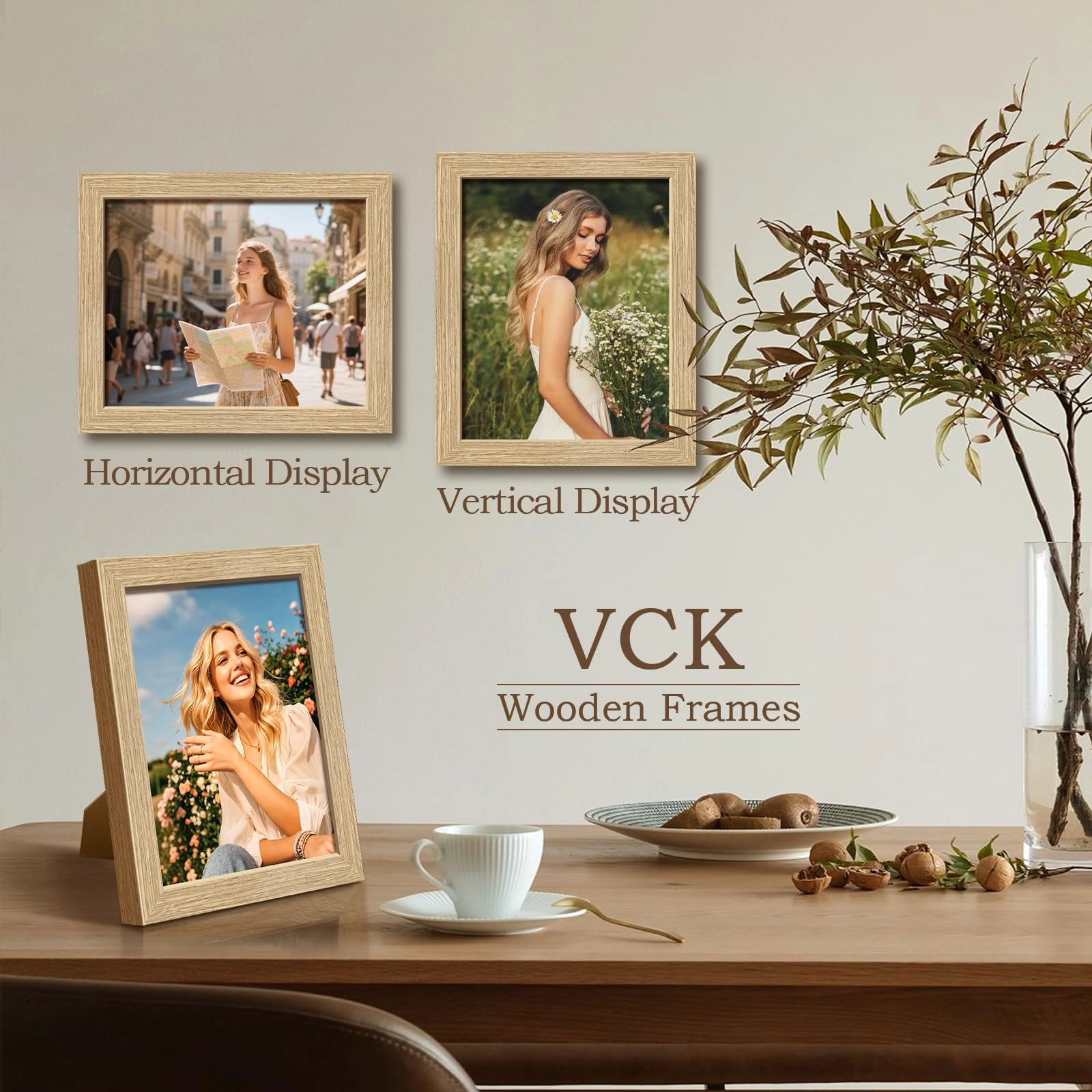 Wood Frame - 8.5 x 11 Pack