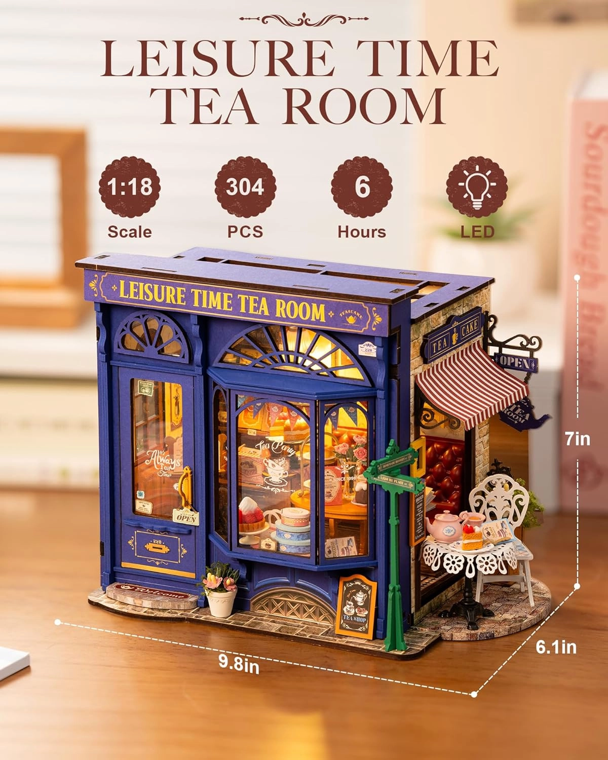 Leisure Time Tea Room - Edwardian 1:18