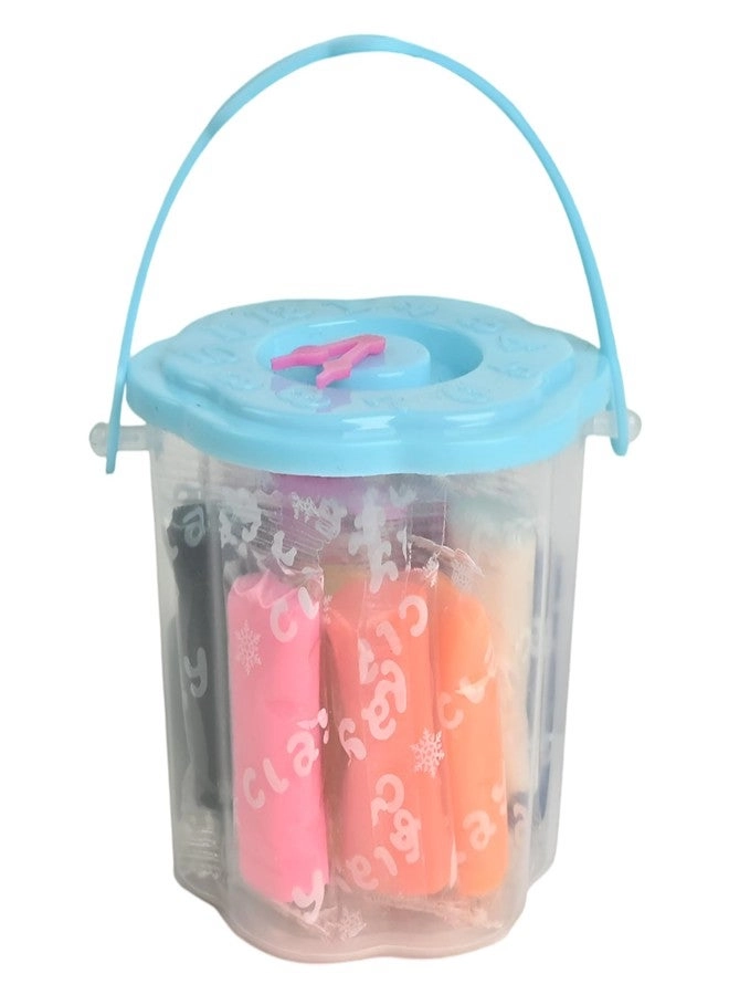 KALRA MAGIC Soft Clay Bucket - Resealable Container 12pcs.