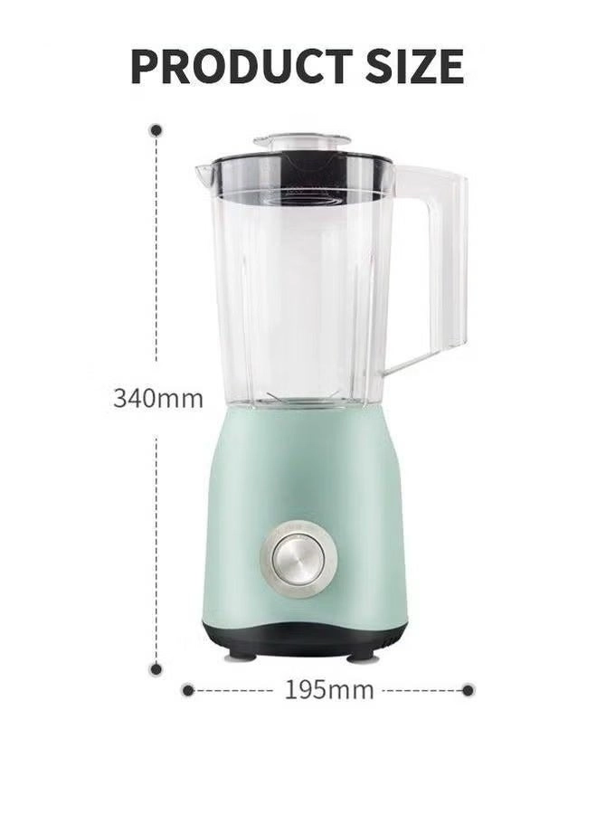 Personal Size Blender - Classic Retro Pulse Glass Pitcher