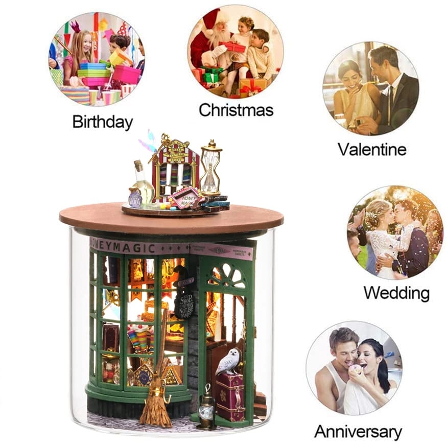 Miniature Dollhouse Kit - The Magic Shop 1:32