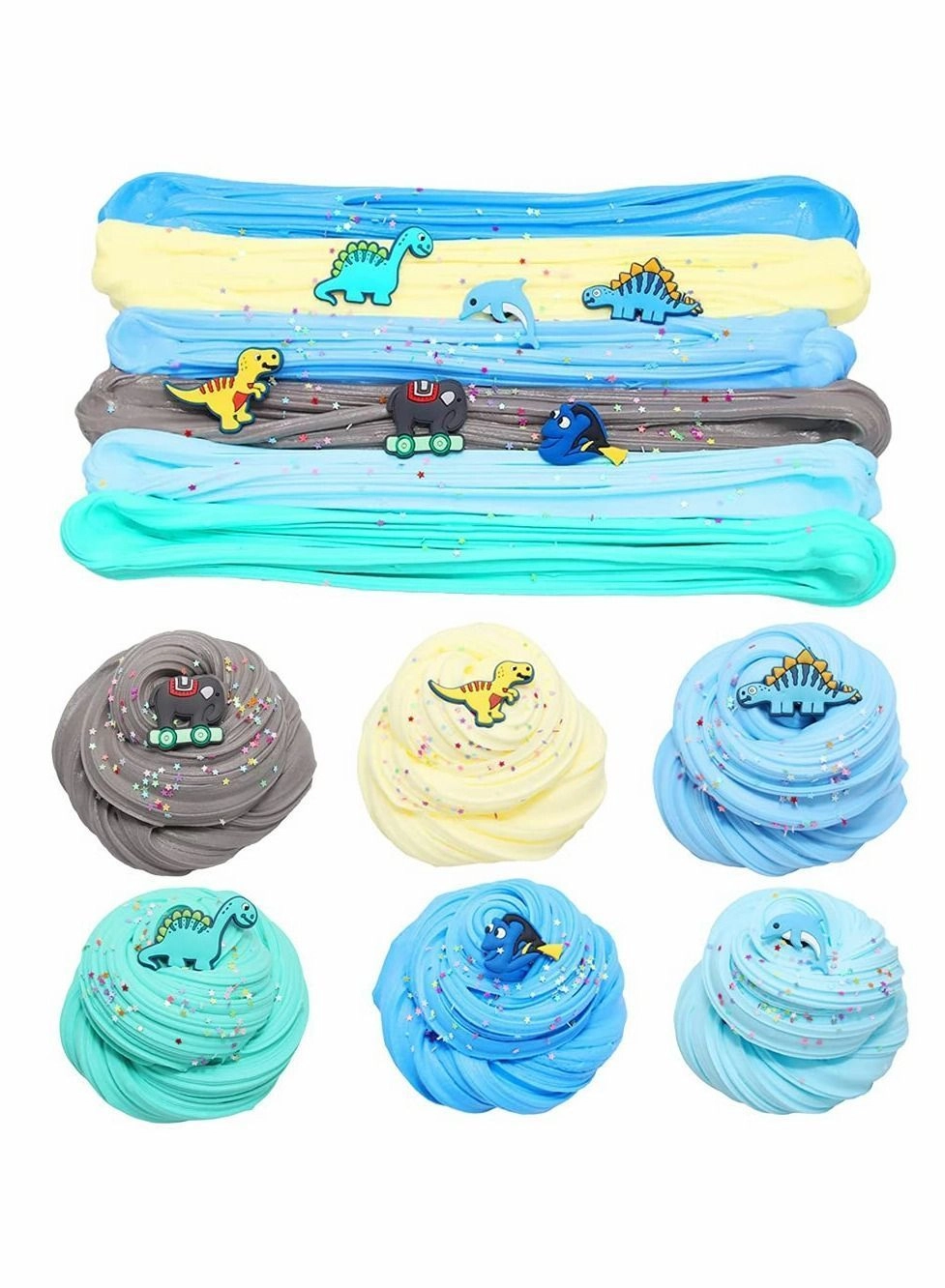 Butter Clay Kit - 6 Colors 6+ years