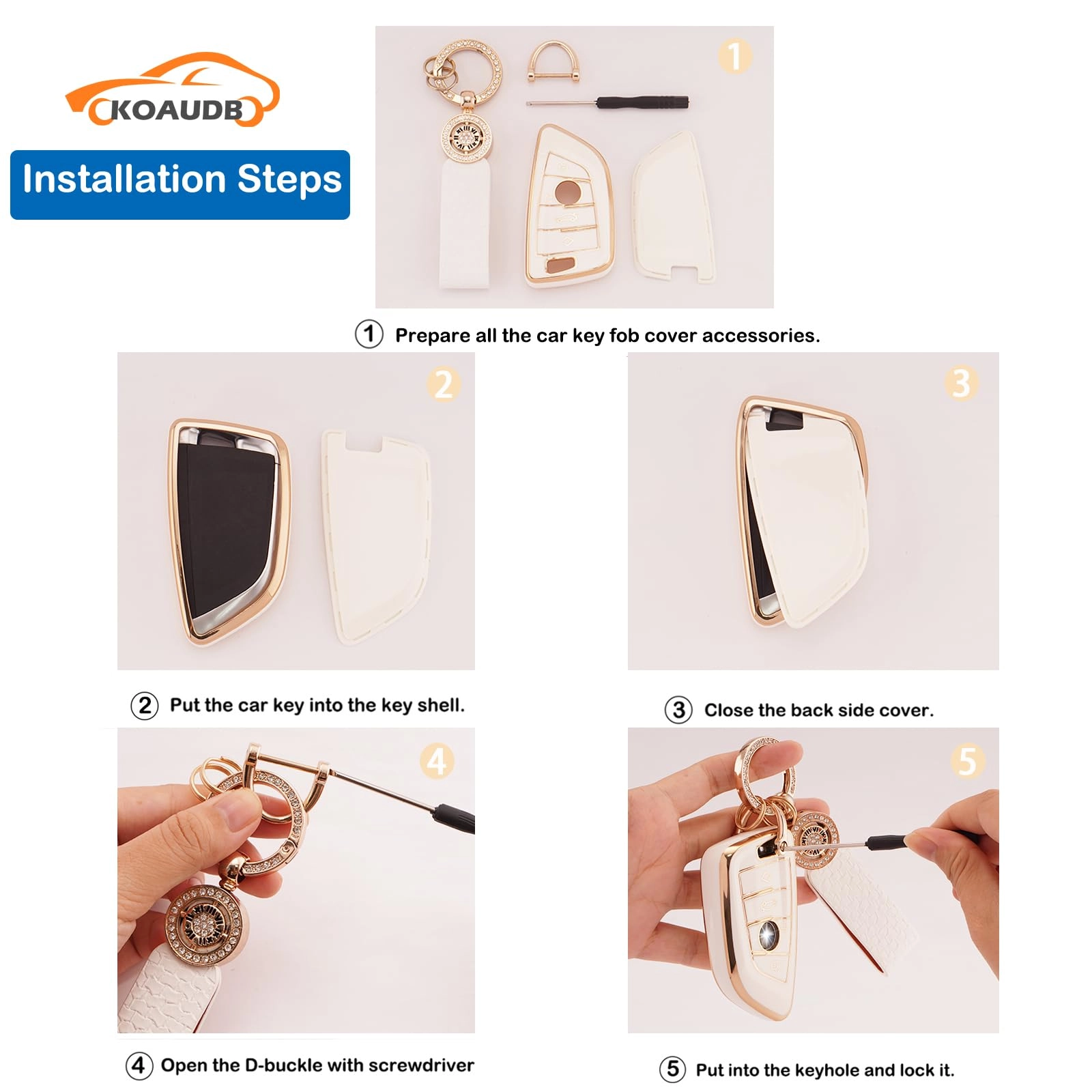 Key Cover C-BM-4D - 4 Buttons Soft TPU
