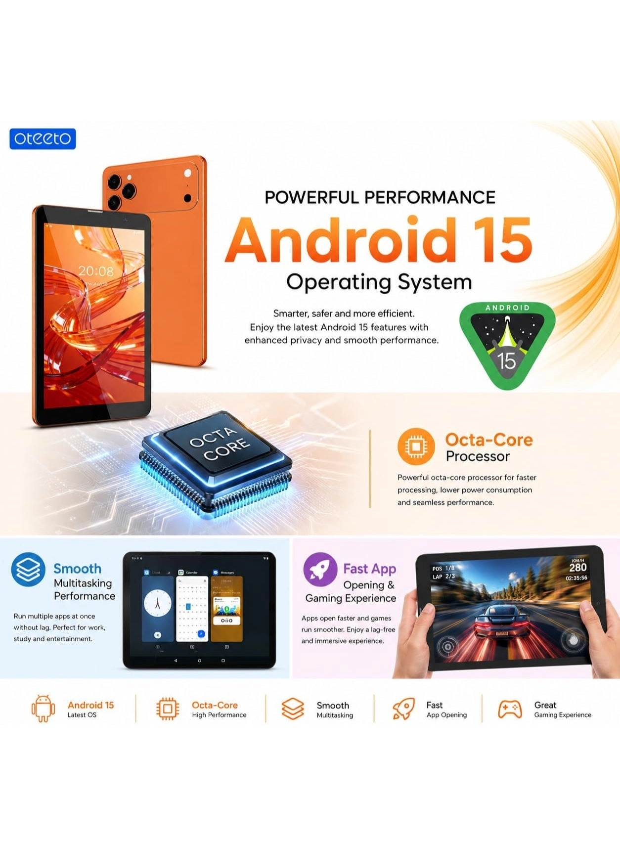 TAB 82 PRO 8" 5G 8GB RAM 512GB