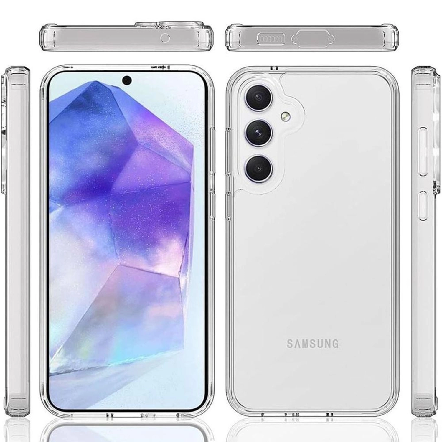 Lucid Case Screen Protector for Samsung Galaxy A55