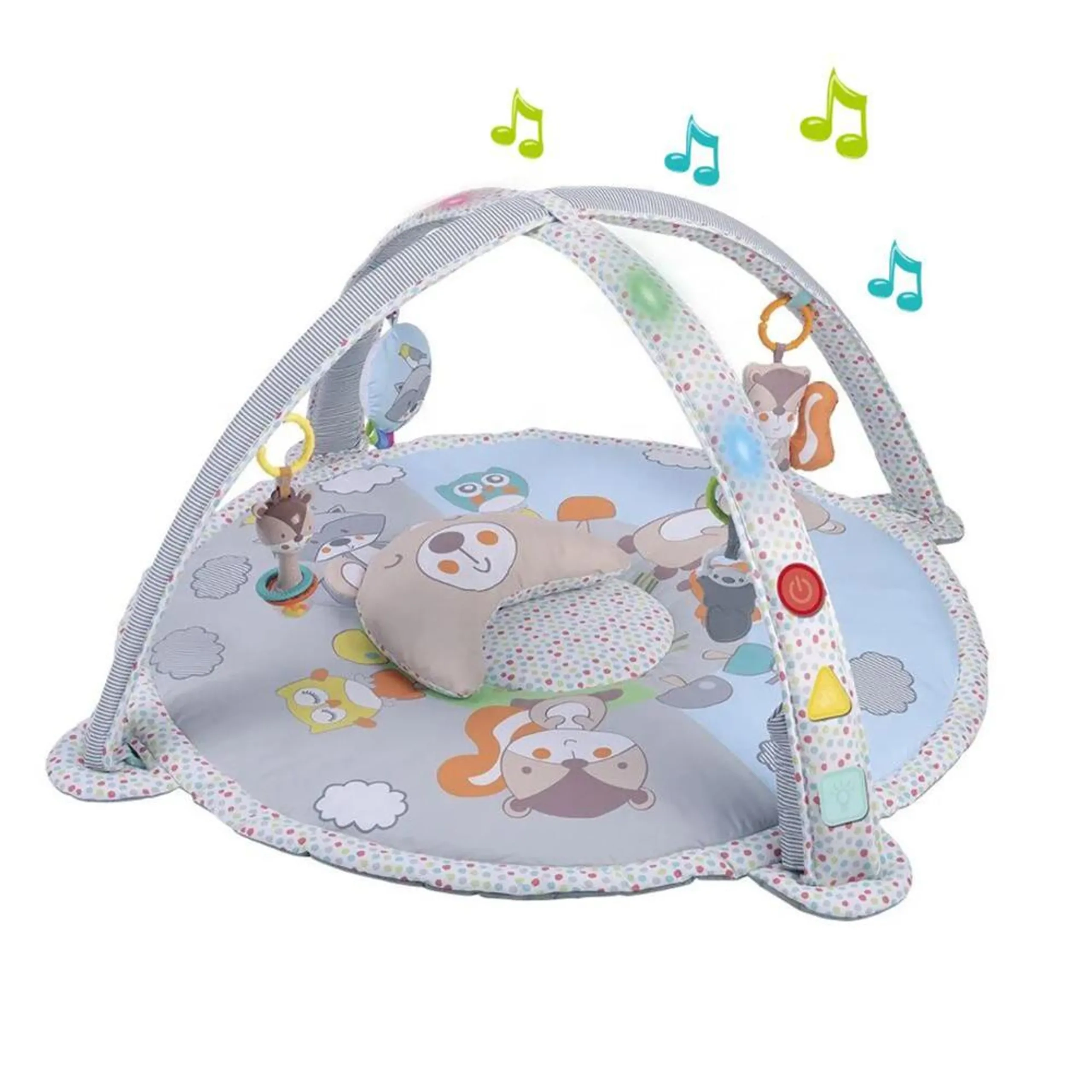 Little Learners 3-in-1 Light-Up Activity Playgym - Includes 30 colorful balls Suitable for 0 to 12 mo
