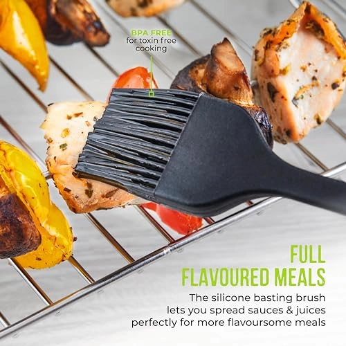 T843096 - Silicone Stainless Steel 8pc