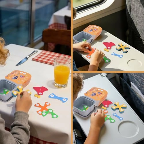 Flexible Magnetic Building Set - 16 pcs