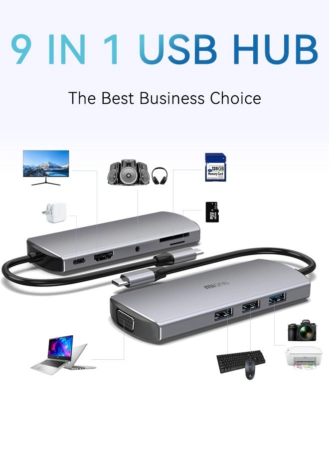USB Hub - 4K HDMI 100W PD 5Gbps USB 3.0