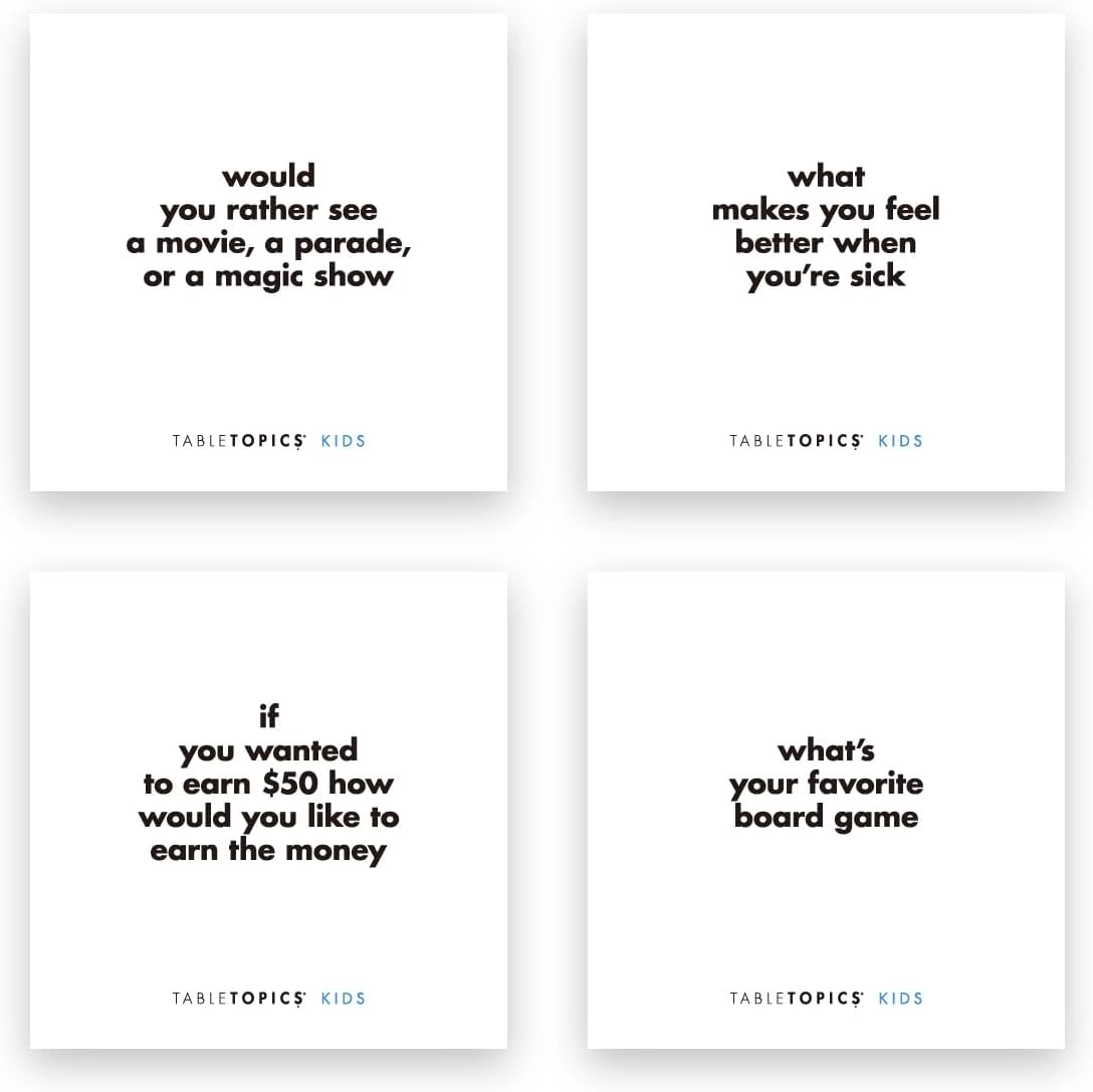 To Go Kids - Question Game