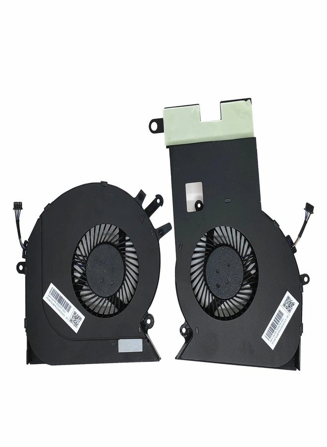 CPU+GPU Cooling Fan - for HP Omen 17.3'' 17-an 17-an120nr 17-AN010CA 17-AN012DX 17-AN013TX TPN-Q195 931576-001 931577-001