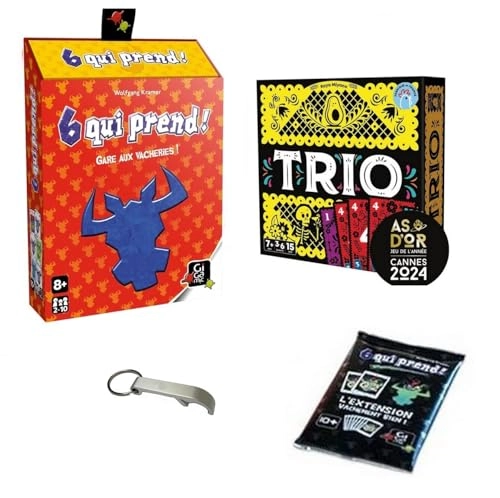 Trio + 6 Who Takes! + Vachement Bien Extension + Bottle Opener Puzzle (BLU2364-BLU2373)