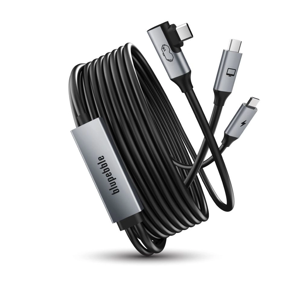 blupebble VR Link Cable 36W USB-C to USB-C 5m