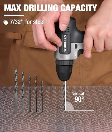 Cordless Drill Driver - 2 Ah 8V