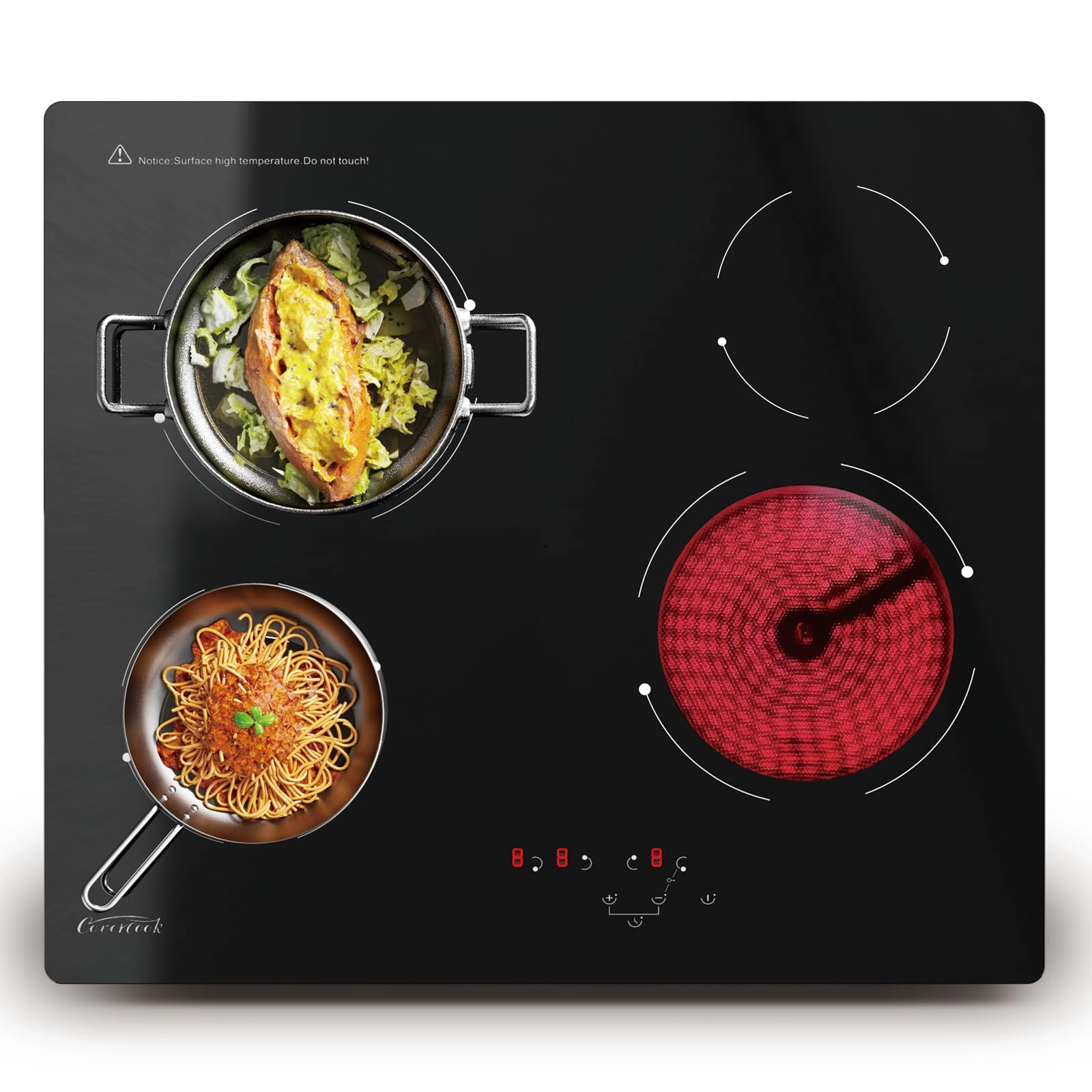 COVERCOOK CKTE406 Ceramic hob
