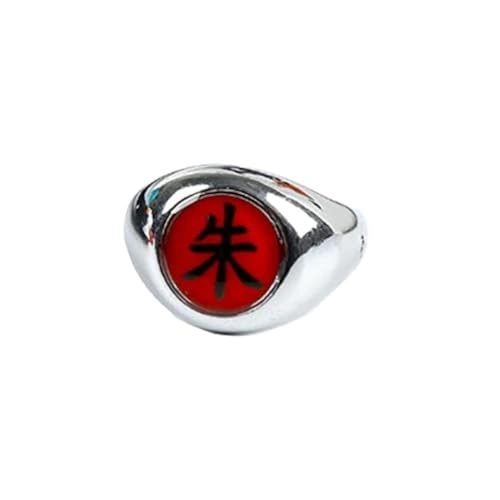 Uchiha Itachi Silver-Tone Resin Ring