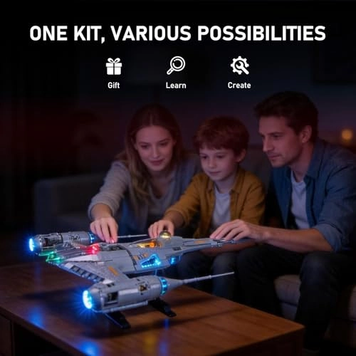 LED Lighting for N-1 Starfighter - Mandalorian Star Wars
