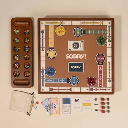 Monopoly + Sorry! + Mancala