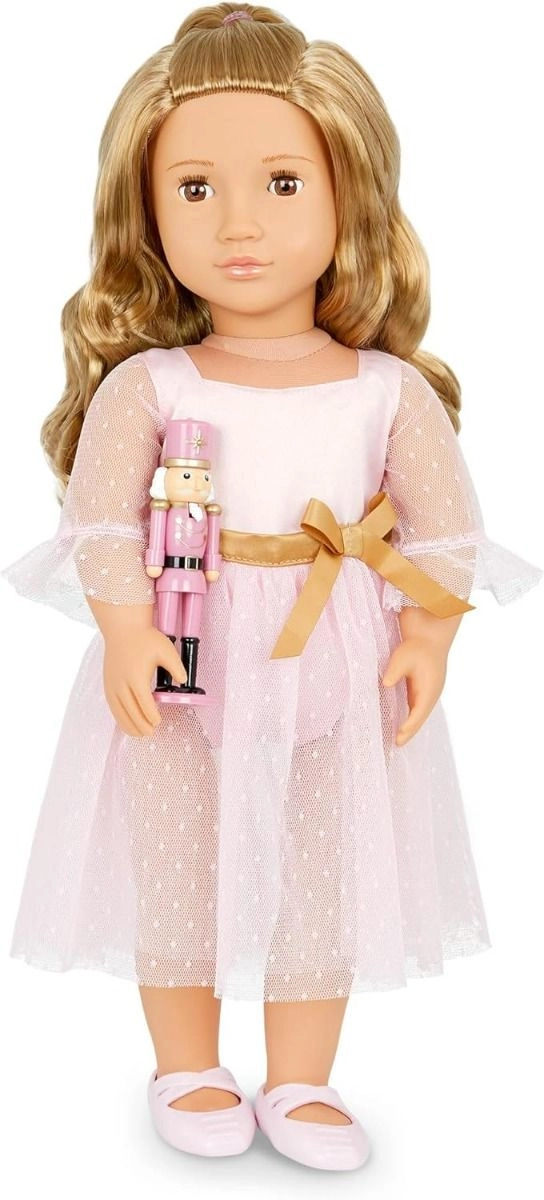 Natasha Doll - 18 Inch Pink Dress Nutcracker Ages 3+