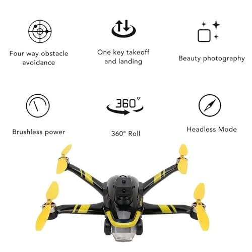 4K Camera RC Quadcopter - 4K, Obstacle Avoidance, Brushless Motor