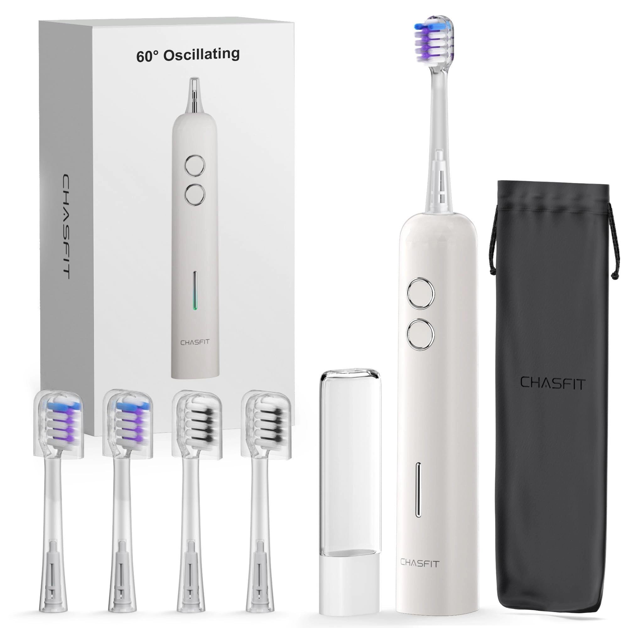 BASS-Brushing - 60° Oscillating 110-Day Battery IPX7