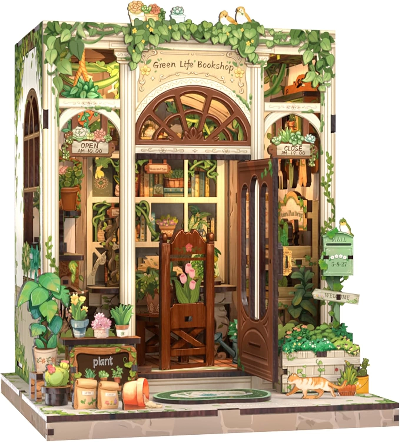 Book Nook Kit - Green Life Bookshop
