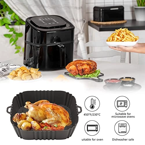 Square Silicone Air Fryer Liner - Silicone 1 piece(s)