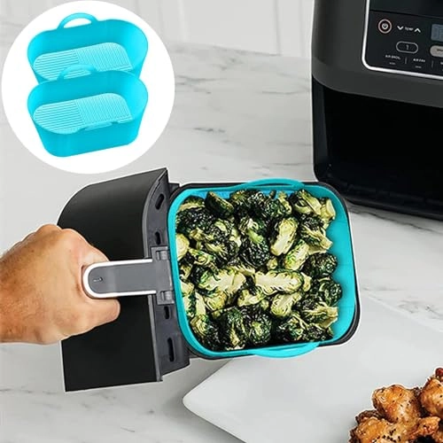 Dual Air Fryer Silicone Pot 1
