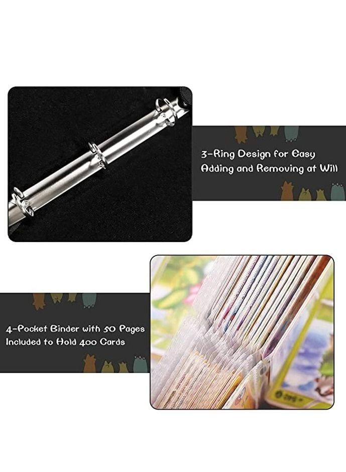 Card Holder Album Binder - 400pcs