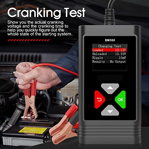 Car Battery Tester - 12 Volts