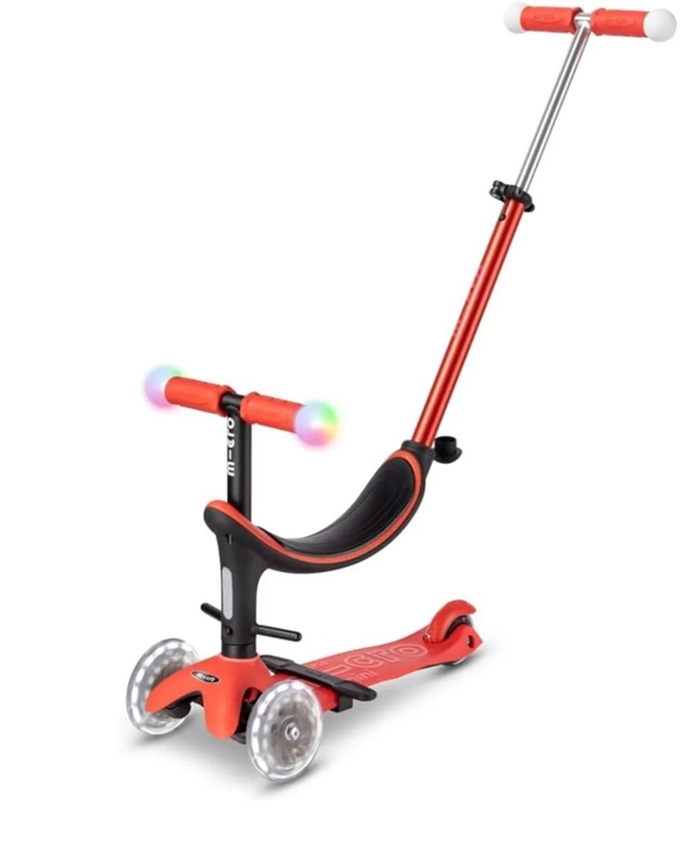 Micro Mini 2Grow Deluxe Magic 3-Wheel Kick Scooter – 120/85mm LED