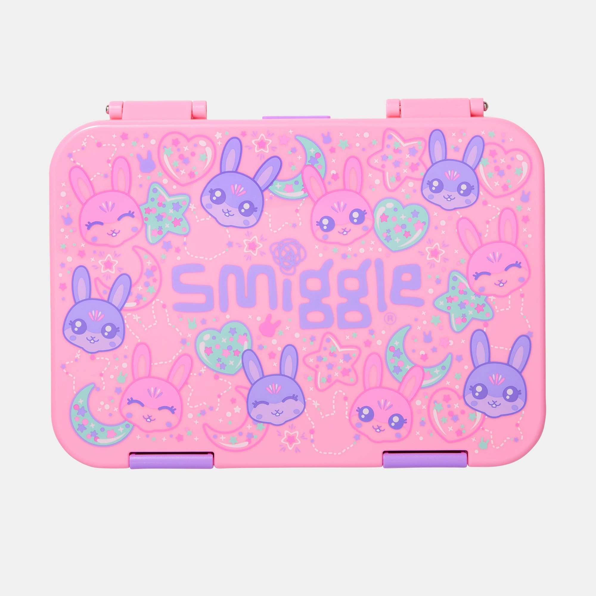 Smiggle All Stars Medium Bento Lunchbox - All Stars 758 Ml