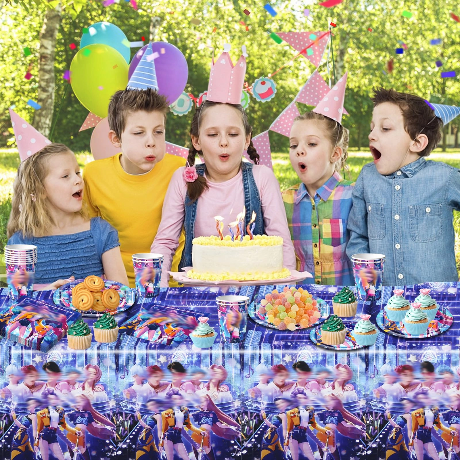 Party Tableware Set - 52PC Birthday