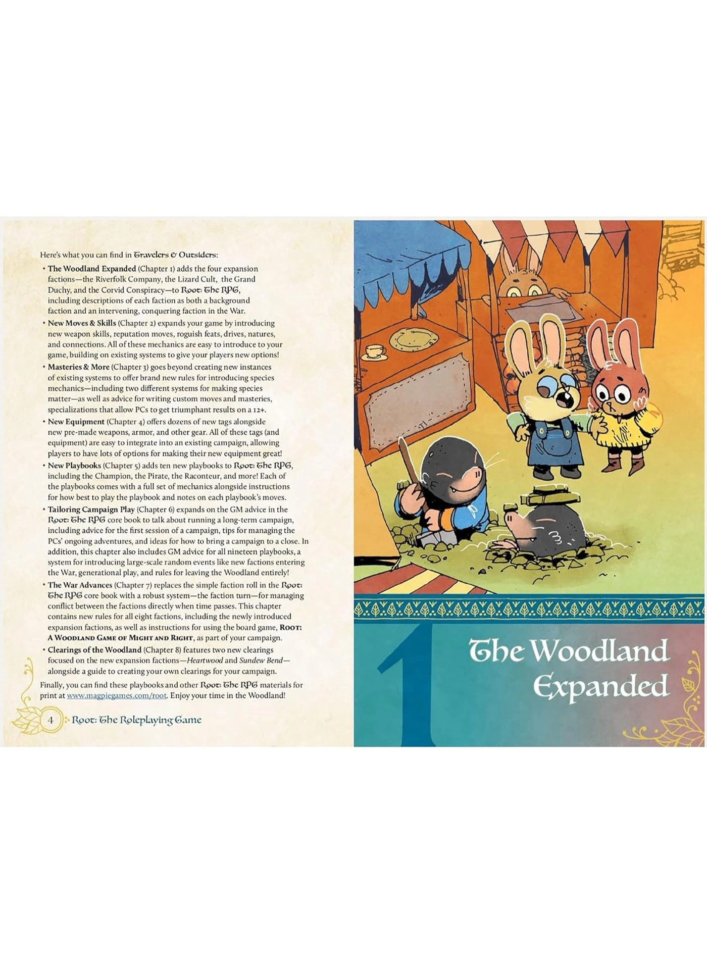 Root: The RPG + Travelers & Outsiders